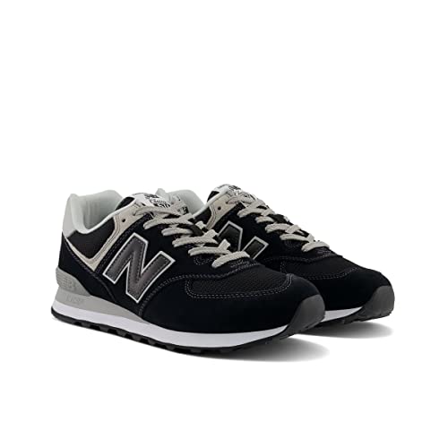 New Balance 574 Classics ML574EGK - Men's Black/Black Shoe Deals Outlet