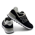 New Balance 574 Classics ML574EGK - Men's Black/Black Shoe Deals Outlet