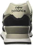 New Balance 574 Classics WL574EB - Women's Black/White Shoe Deals Outlet