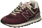 New Balance 574 Classics WL574ER - Women's Burgundy/White Shoe Deals Outlet