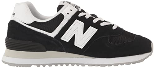 New Balance 574 Classics WL574FQ2 - Women's Black/White Shoe Deals Outlet