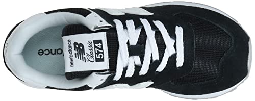 New Balance 574 Classics WL574FQ2 - Women's Black/White Shoe Deals Outlet