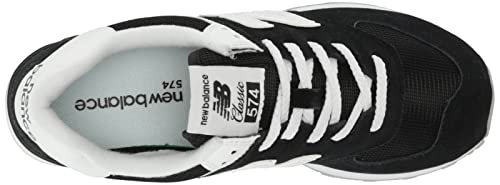 New Balance 574 Classics WL574FQ2 - Women's Black/White Shoe Deals Outlet