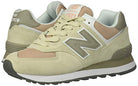 New Balance 574 Classics WL574WNA - Women's Oyster/Oxygen Pink Shoe Deals Outlet