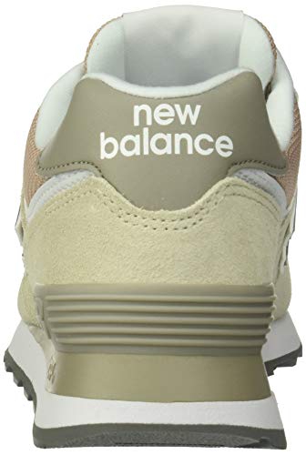 New Balance 574 Classics WL574WNA - Women's Oyster/Oxygen Pink Shoe Deals Outlet