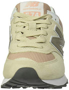 New Balance 574 Classics WL574WNA - Women's Oyster/Oxygen Pink Shoe Deals Outlet