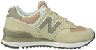 New Balance 574 Classics WL574WNA - Women's Oyster/Oxygen Pink Shoe Deals Outlet
