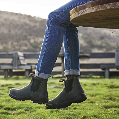 Blundstone 587 Chelsea - Unisex Rustic Black Shoe Deals Outlet