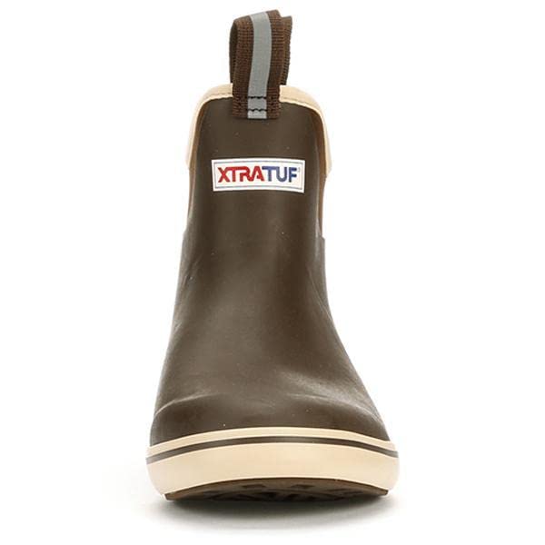 XTRATUF 6 - Inch Ankle Deck Boot - Men's Chocolate Shoe Deals Outlet