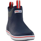 XTRATUF 6 - Inch Ankle Deck Boot - Men's Navy/Red Shoe Deals Outlet