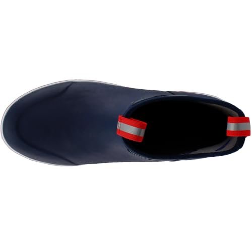 XTRATUF 6 - Inch Ankle Deck Boot - Men's Navy/Red Shoe Deals Outlet