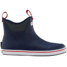 XTRATUF 6 - Inch Ankle Deck Boot - Men's Navy/Red Shoe Deals Outlet