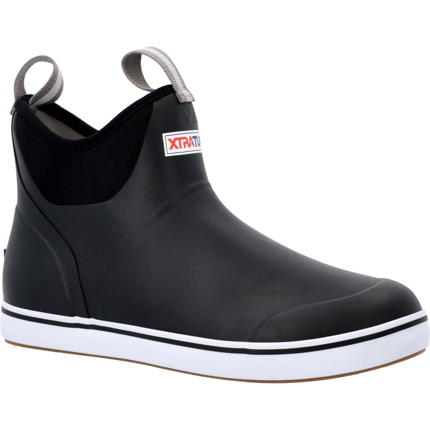 XTRATUF 6 - Inch Ankle Deck Boot - Men's Black Shoe Deals Outlet
