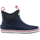 XTRATUF 6 - Inch Ankle Deck Boot - Men's Navy/Red Shoe Deals Outlet