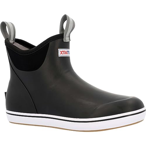 XTRATUF 6 - Inch Ankle Deck Boot - Women's Black Shoe Deals Outlet