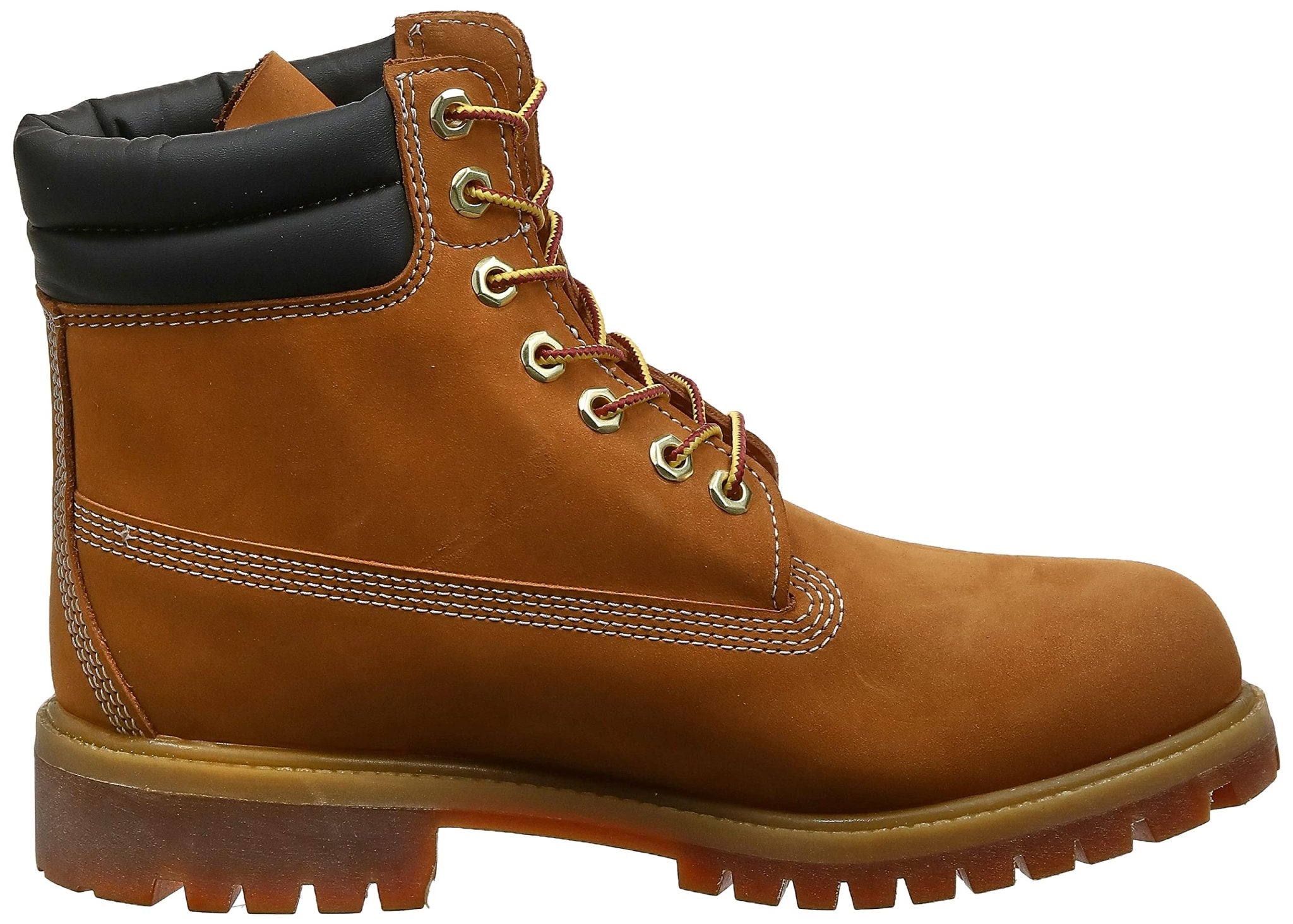 Timberland 6 - Inch Double Collar Ankle Boot - Men's Wheat Nubuck Shoe Deals Outlet