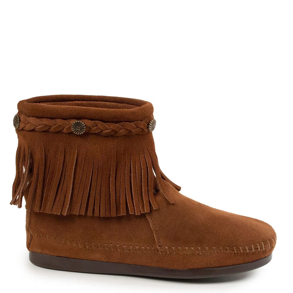 Minnetonka High Top Back Zip Boot - Women