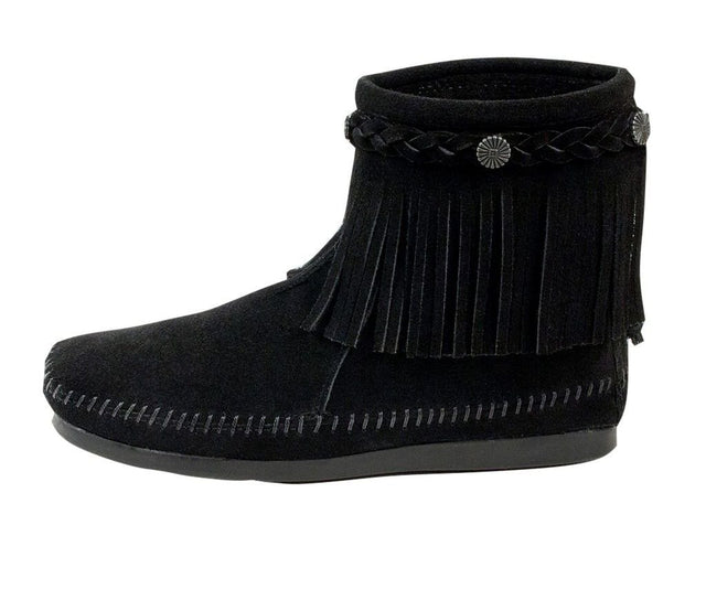 Minnetonka High Top Back Zip Boot - Women