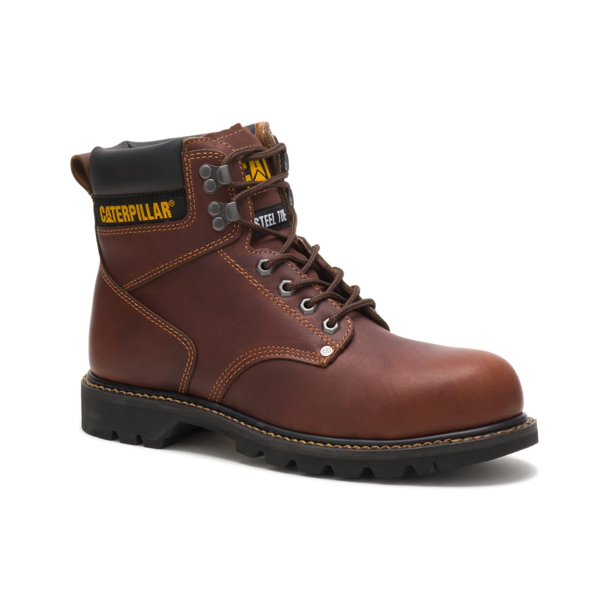 CAT Second Shift Steel-Toe Boots - Men