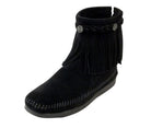 Minnetonka High Top Back Zip Boot - Women