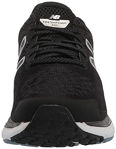 New Balance 680 v7 Fresh Foam M680LB7 - Men's Black/Star Glo Shoe Deals Outlet
