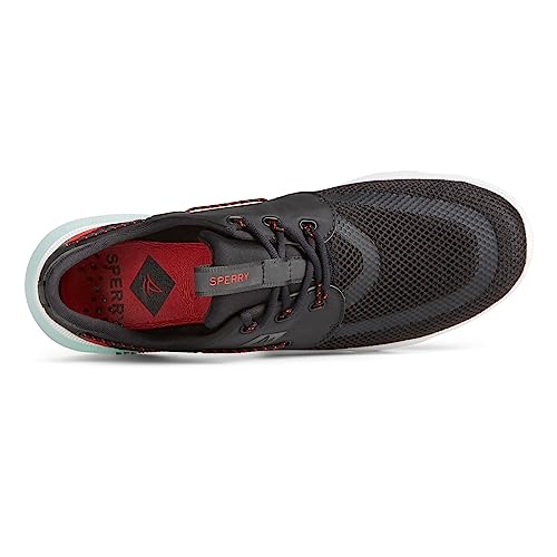 Sperry 7 Seas 3 Eye - Men's Black Shoe Deals Outlet