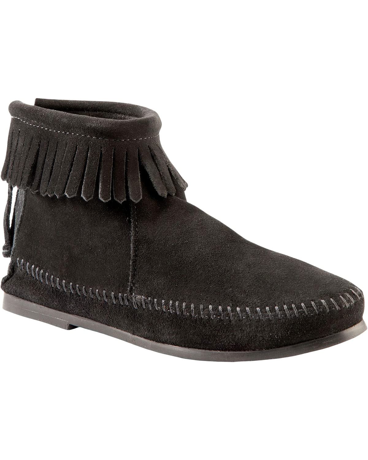 Minnetonka Back Zip Hardsole Boot - Women