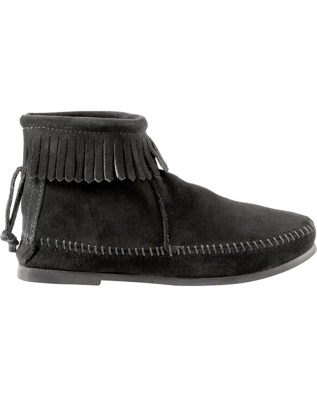 Minnetonka Back Zip Hardsole Boot - Women