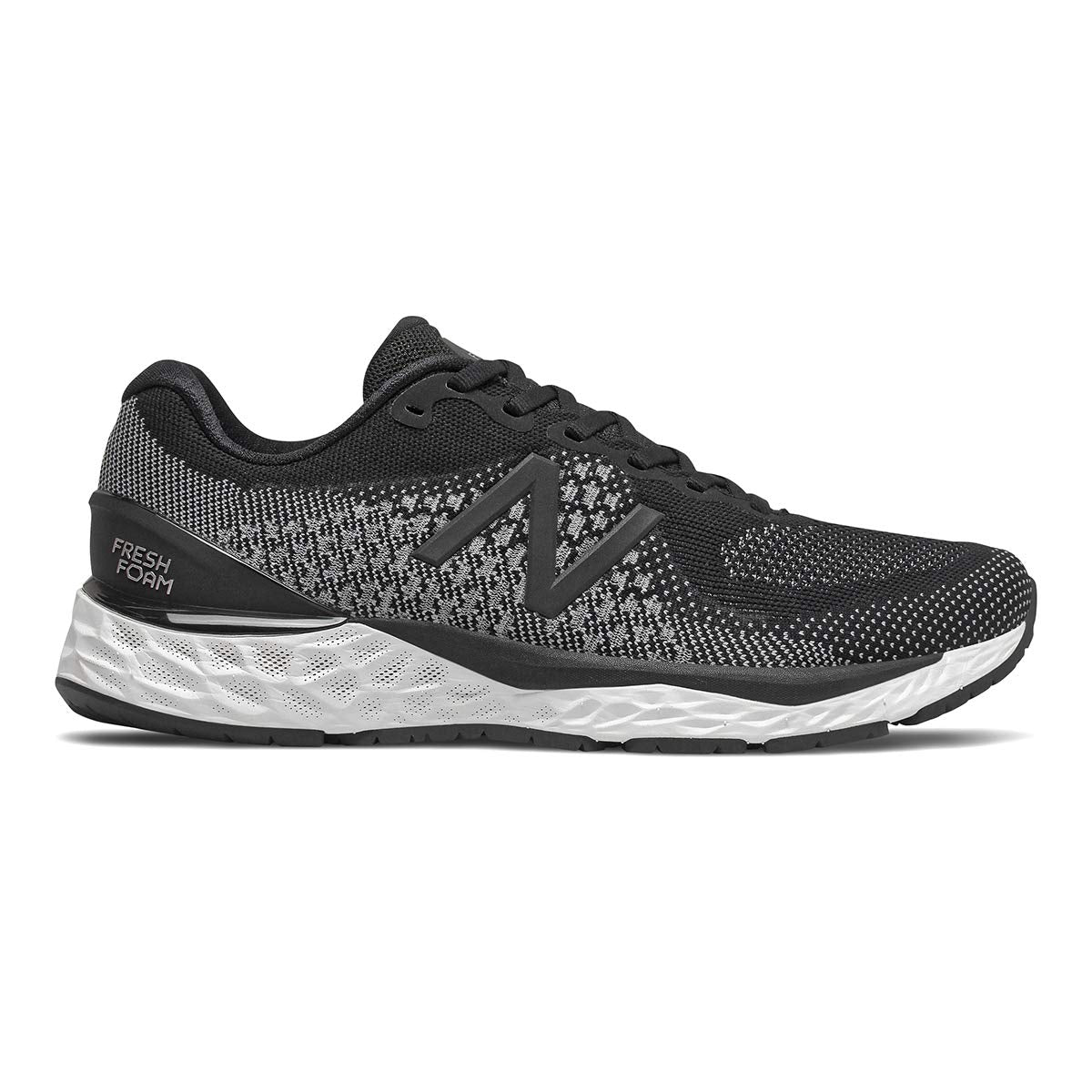 New Balance 880 Fresh Foam M880K10 - Men's Black/White Shoe Deals Outlet