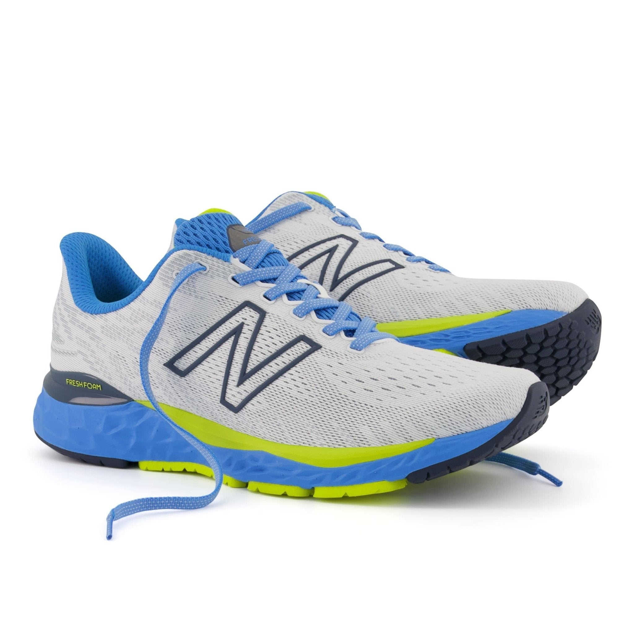 New Balance 880 Fresh Foam M880W11 - Men's White/Helium Shoe Deals Outlet