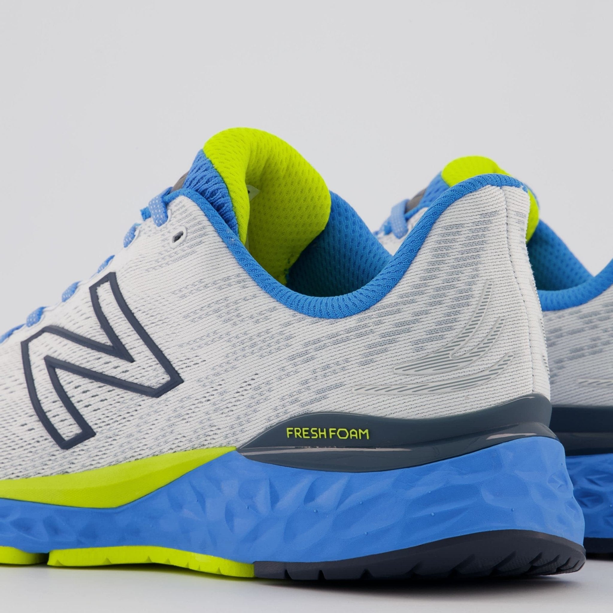 New Balance 880 Fresh Foam M880W11 - Men's White/Helium Shoe Deals Outlet