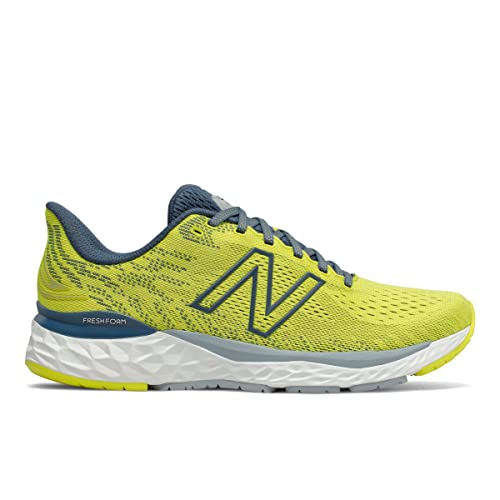 New Balance 880 Fresh Foam M880Y11 - Men's Sulphur Yellow/Deep Ocean Grey Shoe Deals Outlet