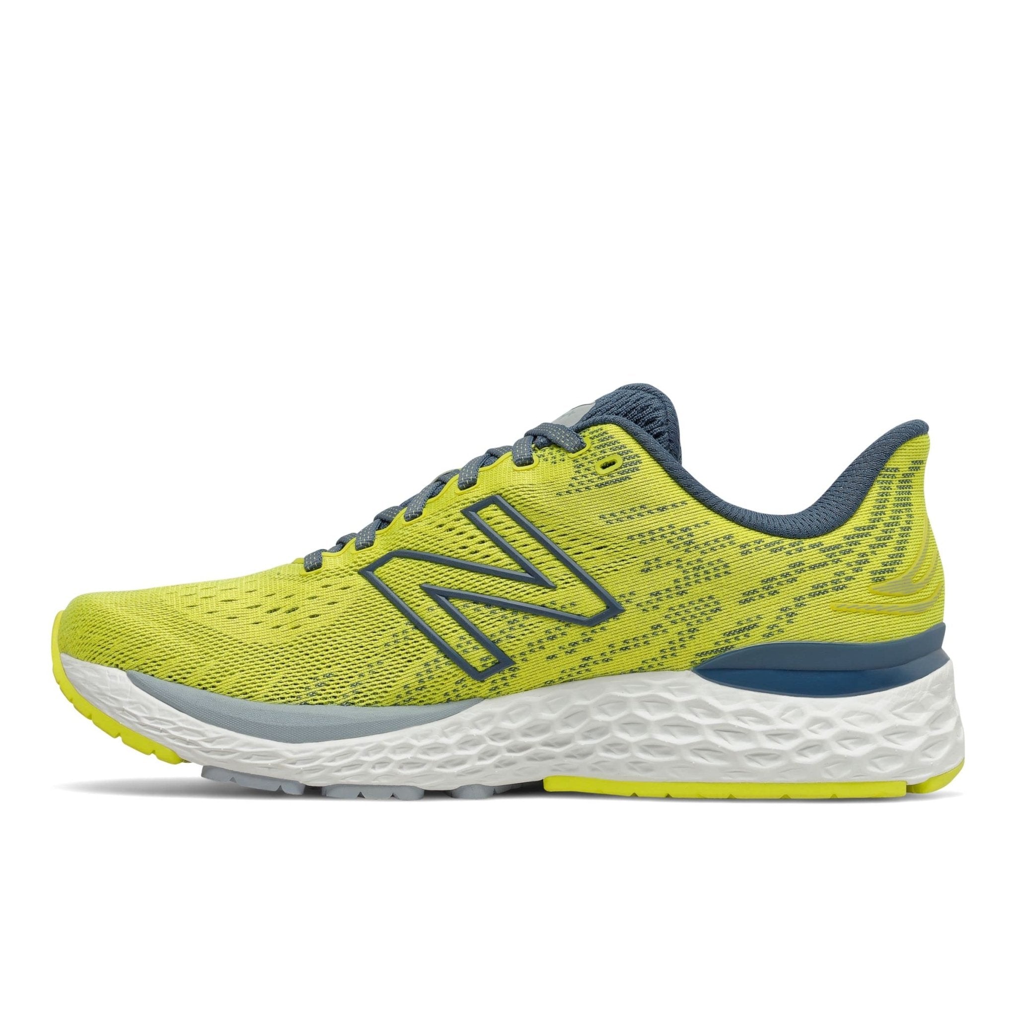 New Balance 880 Fresh Foam M880Y11 - Men's Sulphur Yellow/Deep Ocean Grey Shoe Deals Outlet