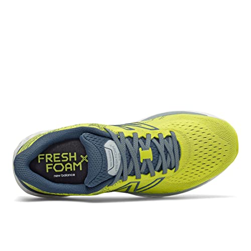 New Balance 880 Fresh Foam M880Y11 - Men's Sulphur Yellow/Deep Ocean Grey Shoe Deals Outlet