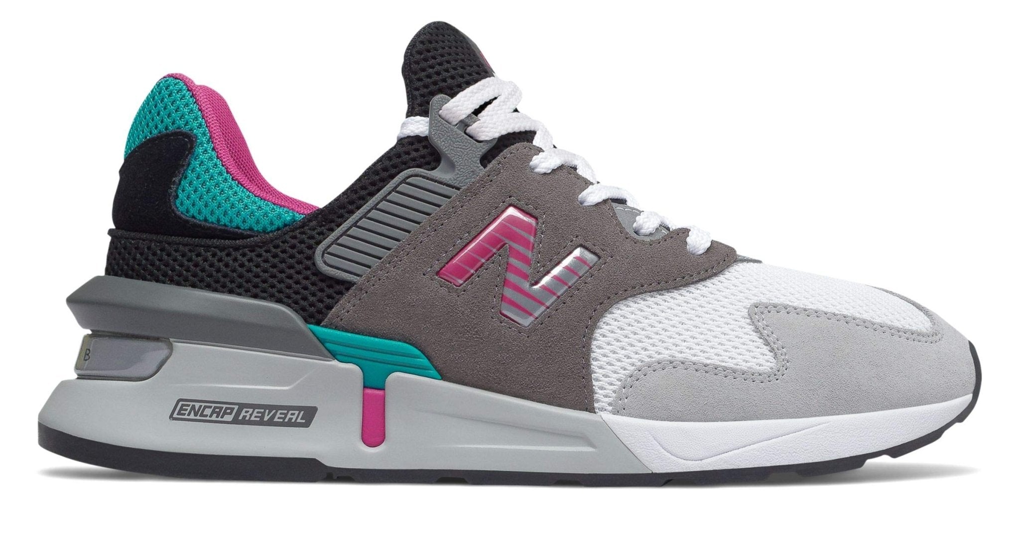 New Balance 997 Classics MS997JCD - Men's White/Moroccan Tile Shoe Deals Outlet