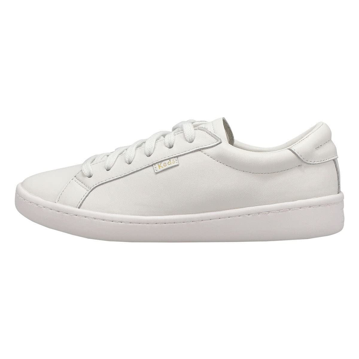 Keds Ace Leather - Women's White Shoe Deals Outlet