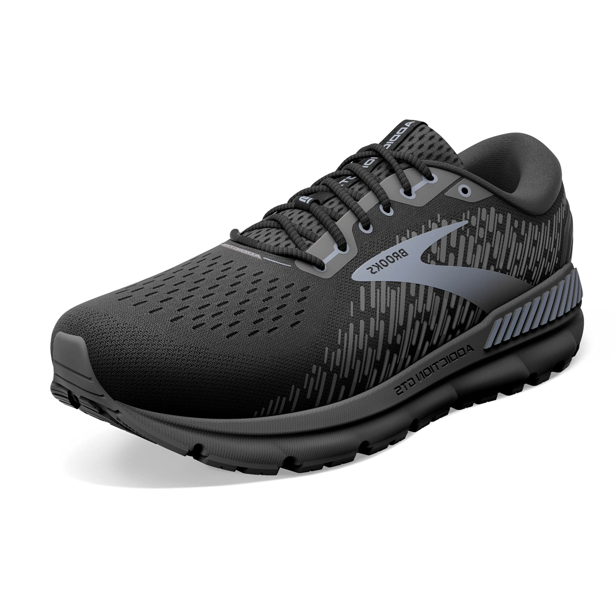 Brooks Addiction GTS 15 - Men's Black/Black/Ebony Shoe Deals Outlet
