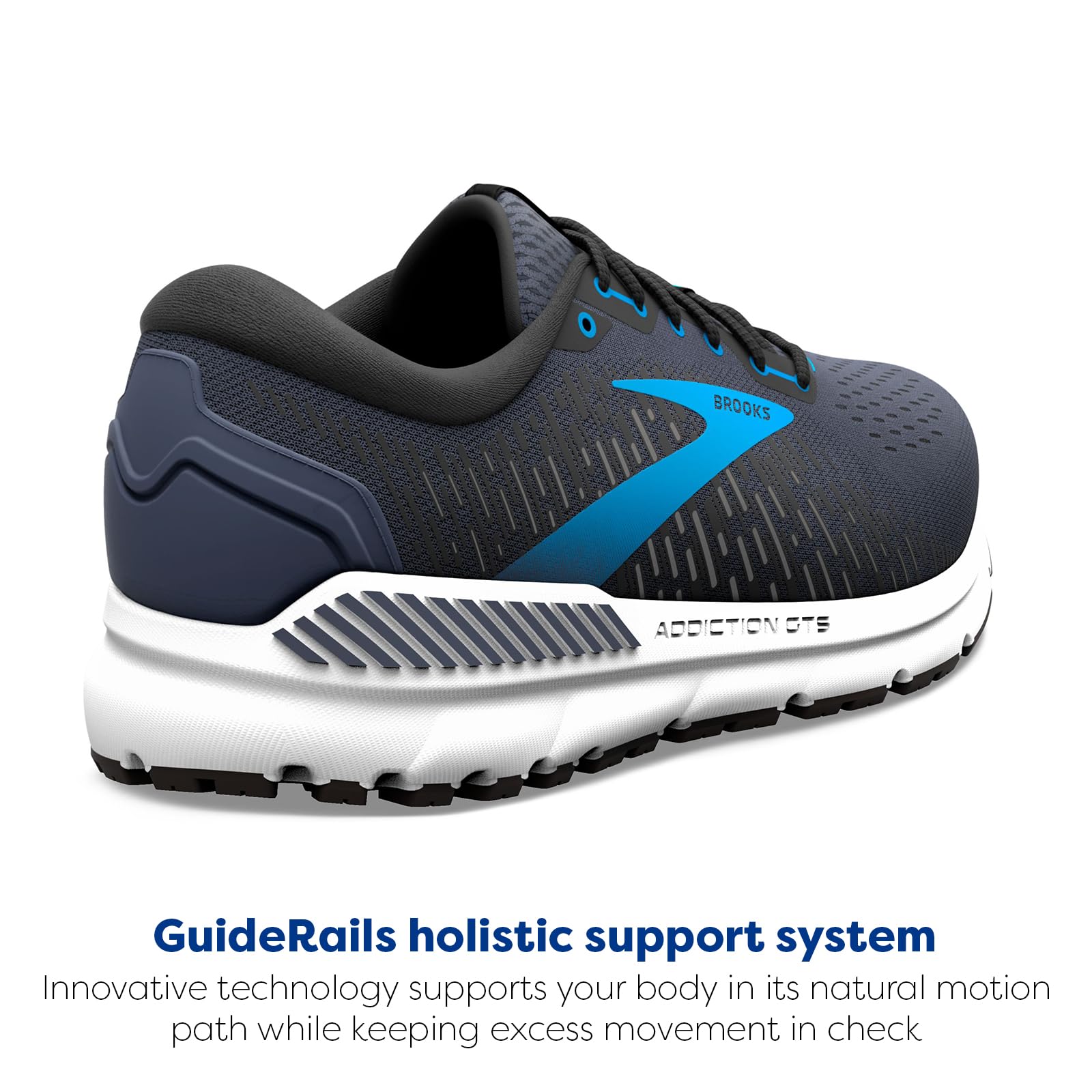 Brooks Addiction GTS 15 - Men's India Ink/Black/Blue Shoe Deals Outlet