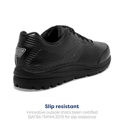 Brooks Addiction Walker 2 - Men's Black/Black Shoe Deals Outlet
