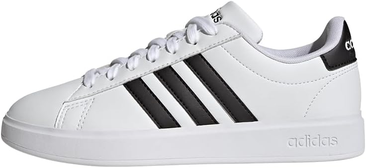 adidas Grand Court 2.0 White / Black / Black 6.5 B 4065427718064 Shoe Deals Outlet