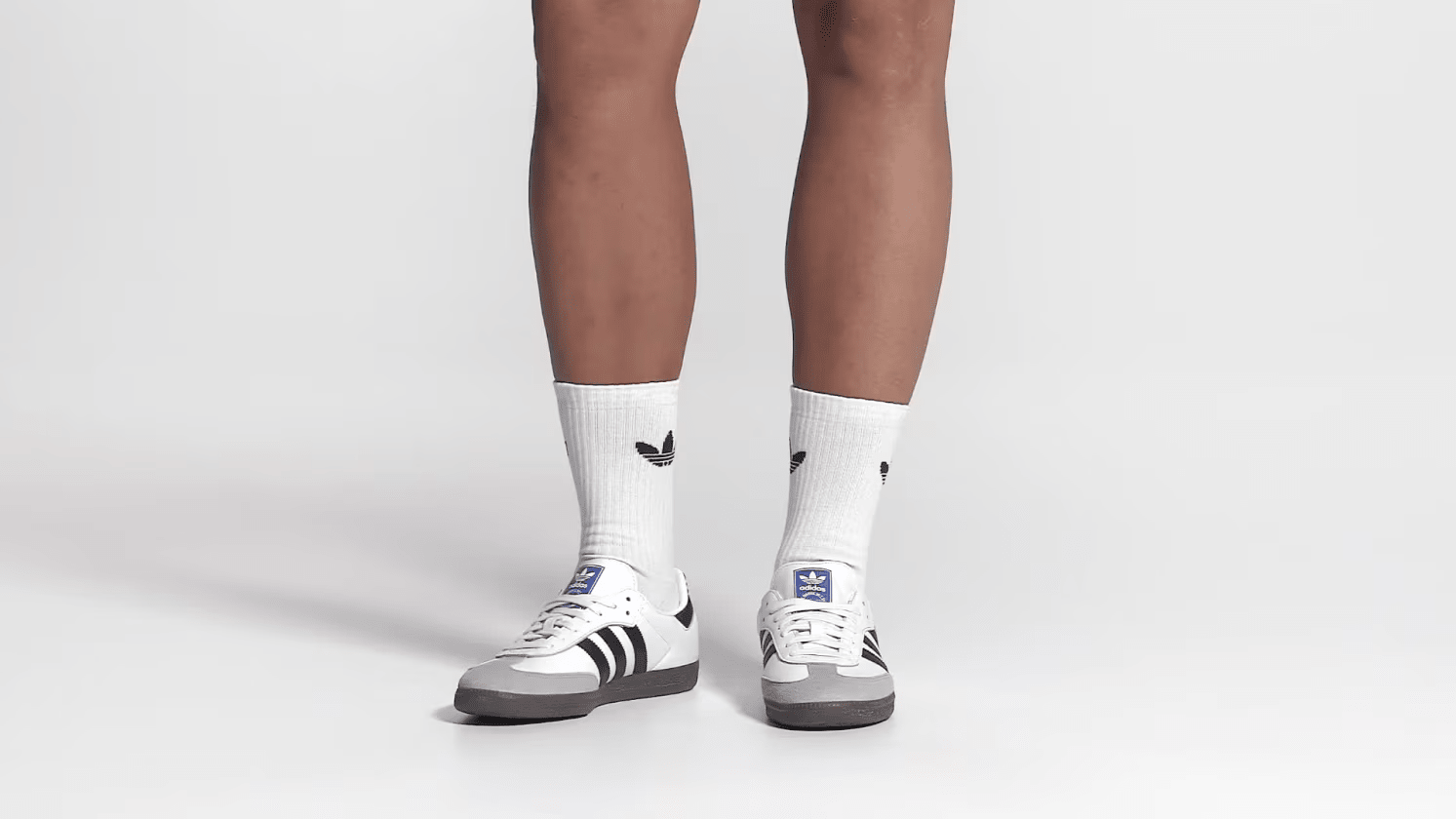 adidas Samba OG Cloud White / Core Black / Gum 12 M 4059809047163 Shoe Deals Outlet