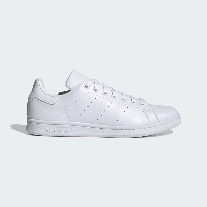 adidas Stan Smith Cloud White / Cloud White / Core Black 10.5 M 4064037433329 Shoe Deals Outlet