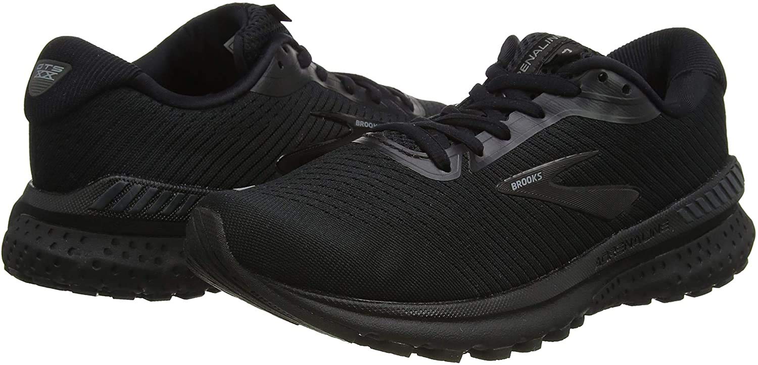 Brooks Adrenaline GTS 20 - Men's Black/Grey Shoe Deals Outlet