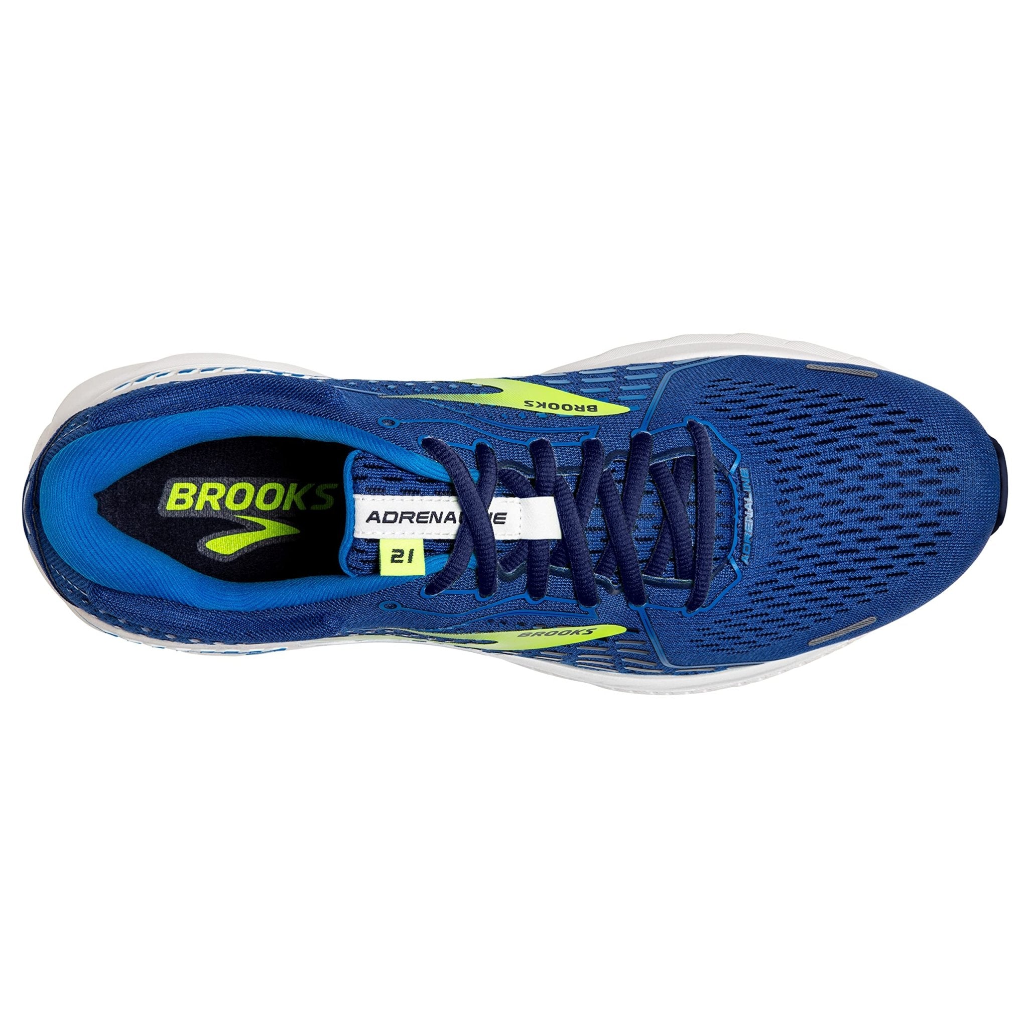 Brooks Adrenaline GTS 21 - Men's Blue/Indigo/Nightlife Shoe Deals Outlet