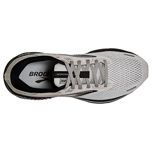 Brooks Adrenaline GTS 22 - Women's Grey/Rose/Black Shoe Deals Outlet