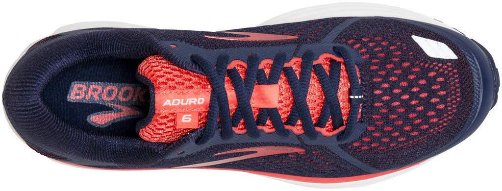 Brooks Aduro 6 - Women's Blue Blue Coral White 438 Shoe Deals Outlet