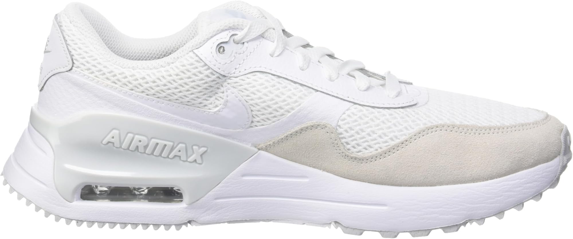 Nike Air Max SYSTM - Men's White/Pure Platinum/White Shoe Deals Outlet