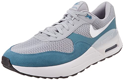 Nike Air Max SYSTM - Men's Wolf Grey White Aqua Black Shoe Deals Outlet