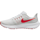 Nike Air Zoom Pegasus 39 - Men's Platinum Tint Crimson White 009 Shoe Deals Outlet
