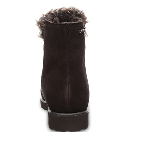 BEARPAW Alisa Boots - Women's Chocolate Shoe Deals Outlet